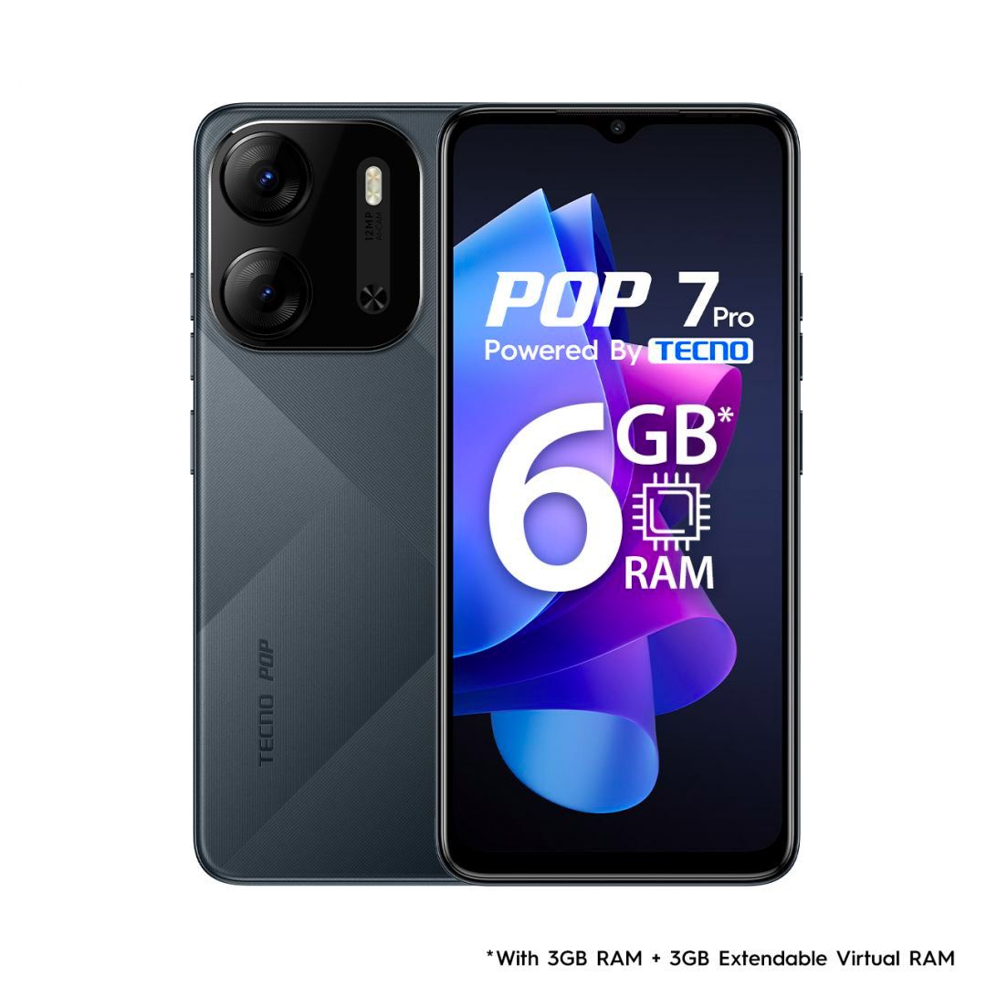 TECNO POP 7 Pro - 6 GB Memory